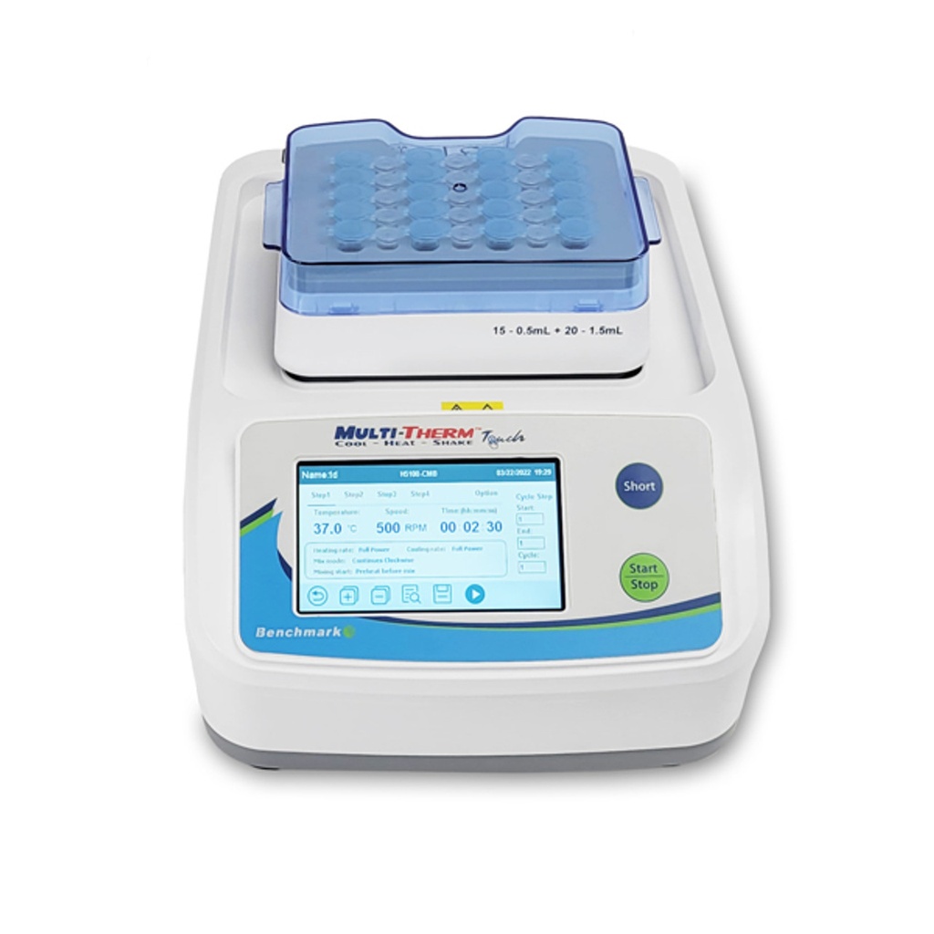 Touch Shaking Vortexer with Programmable Heating and Cooling Control, 3000rpm Max Speed- Must Add Block To Complete Purchase