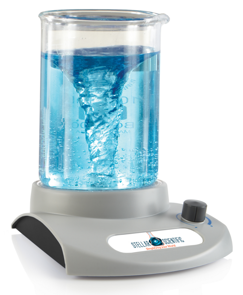 Mini Magnetic With Low Profile And Analog Control, Max Speed Of 2200 RPM And 3L Max Stirring Capacity, Lab Noir Edition