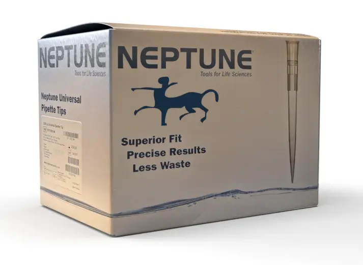 Neptune Filter Tips 1-20 µL Universal Fit Racked, Low Retention, Pre-Sterilized